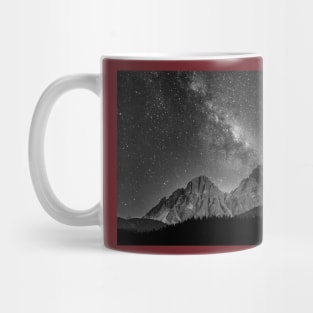 Milky way on Alps Mug